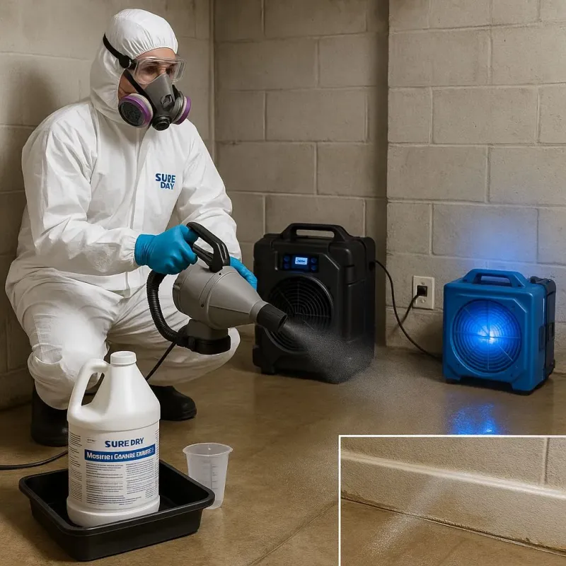Sanitization and Odor Removal process in Midvale, UT