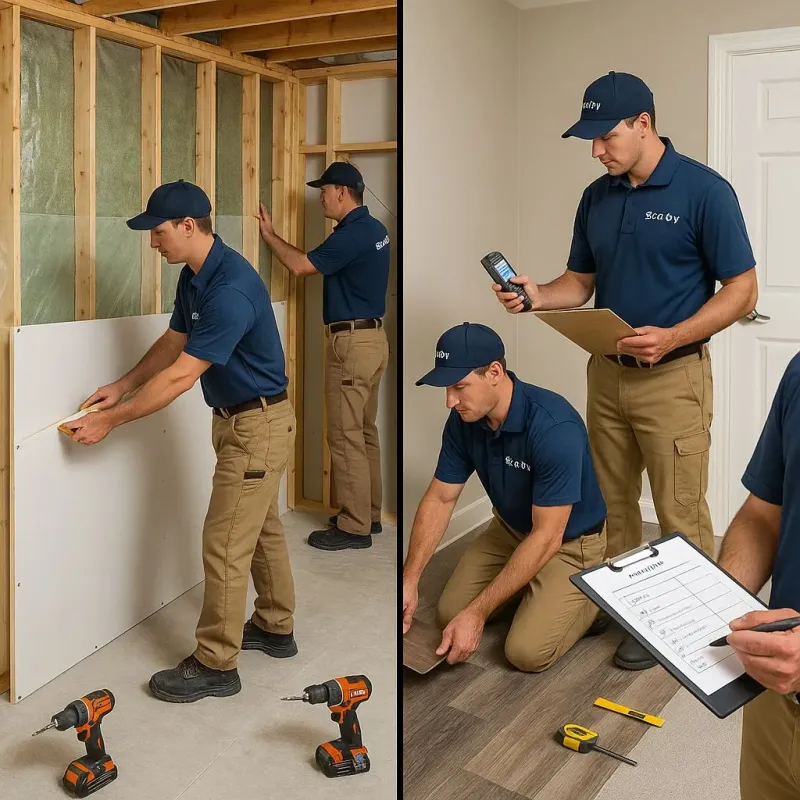 Repairs and Reconstruction process in Midvale, UT