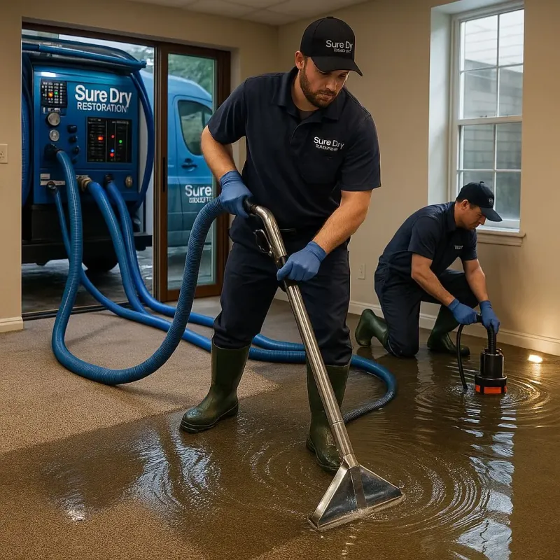 Water Extraction and Removal process in Midvale, UT